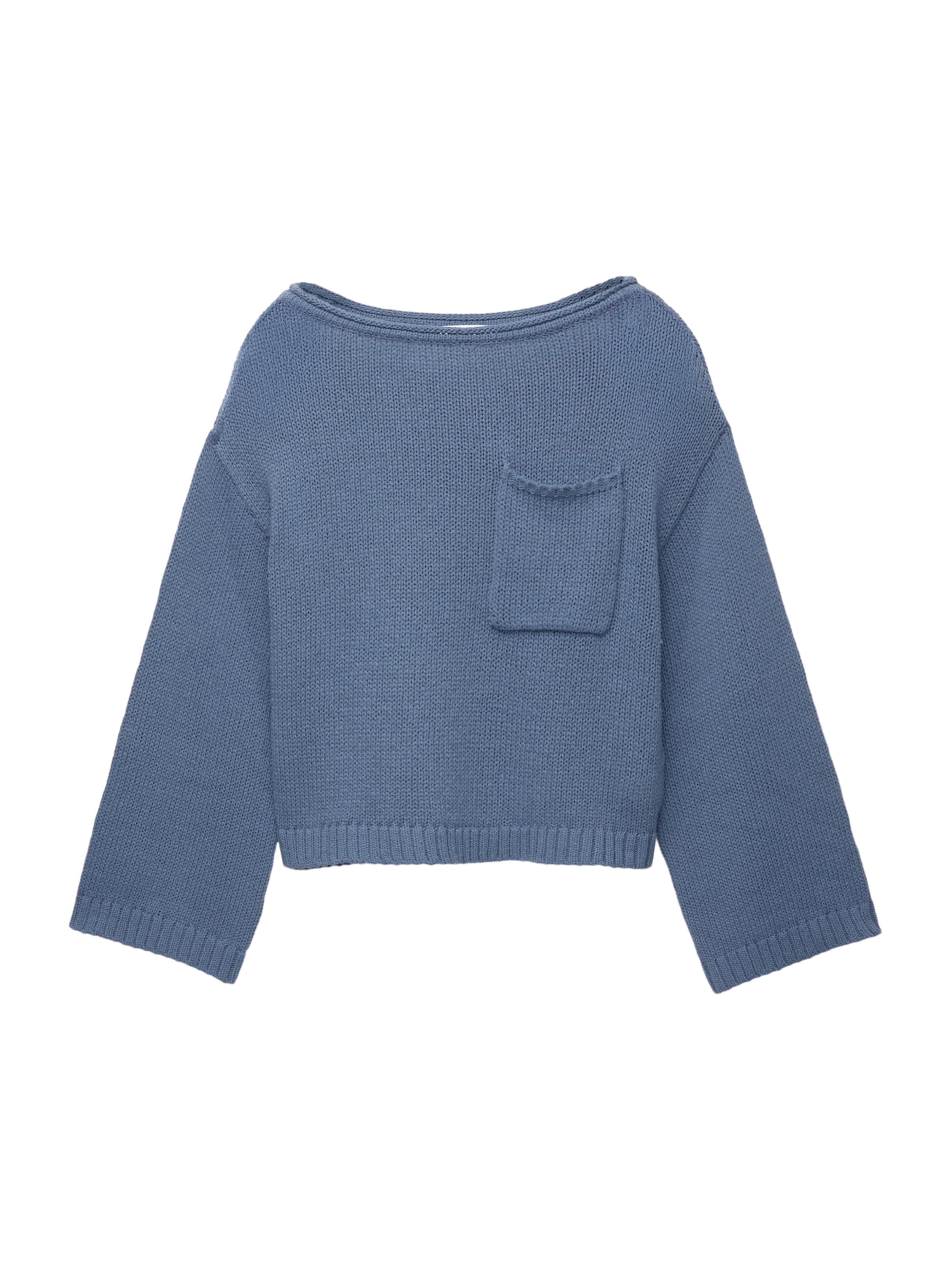 Pull&Bear Tröja i blå: framsida