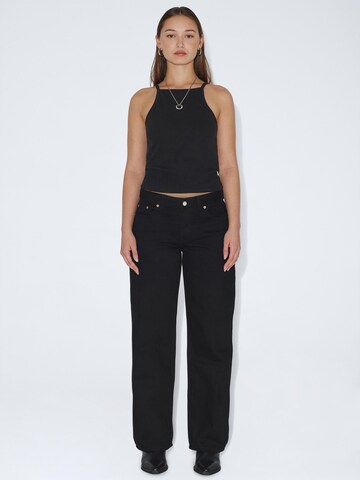 Dr. Denim Regular Jeans 'Nika Mid Straight' in Black