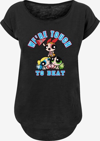 T-shirt 'Powerpuff Girls Tough To Beat' F4NT4STIC en noir : devant