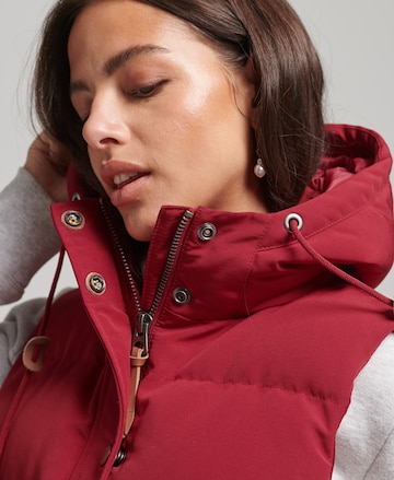 Superdry Bodywarmer in Rood