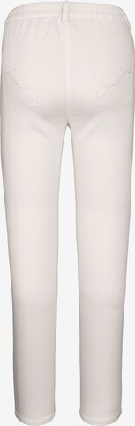 MIAMODA Slim fit Pants in White