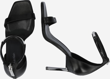 juoda Calvin Klein Standartinis Sandalai