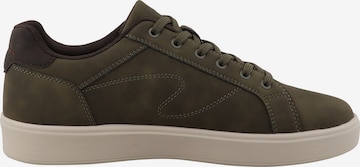 TOM TAILOR Sneakersy niskie w kolorze zielony: przód