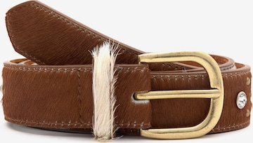 Pull&Bear Belt in Brown: front