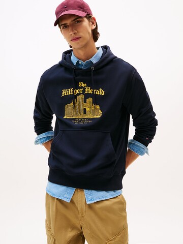 TOMMY HILFIGER Sweatshirt in Blau: Vorderseite