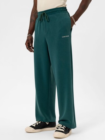 Loosefit Pantaloni 'Japanese Anemone' di VAMOS CLO in verde