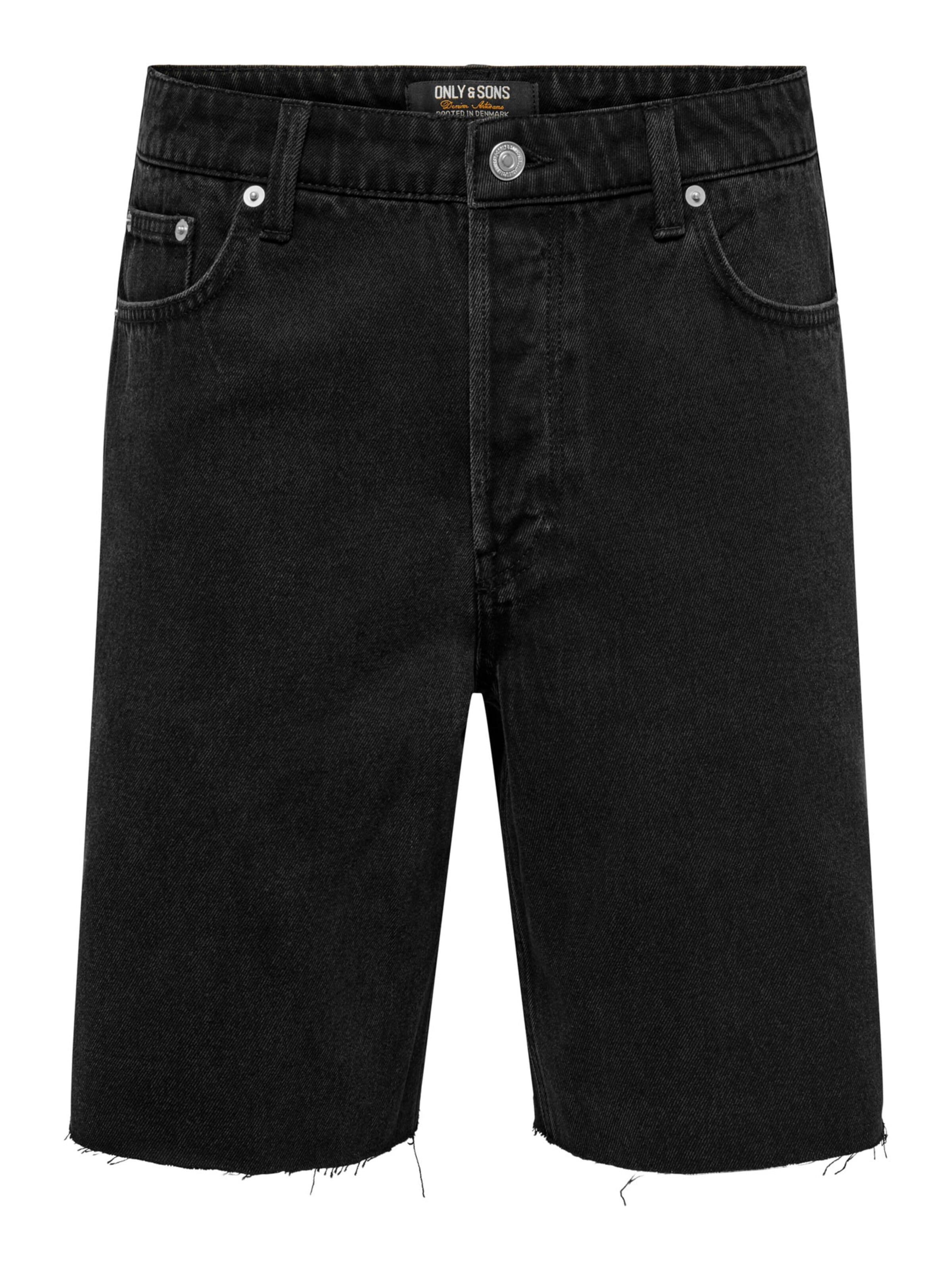 Jeans in 48 Only & Sons di colore nero denim, Visualizzazione prodotti