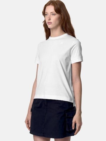 K-Way Shirt 'K-WAY EMEL JERSEY T-SHIRT T-Shirt e Polo' in Wit