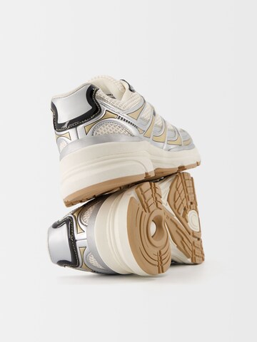 Bershka Platform trainers in Mixed colours