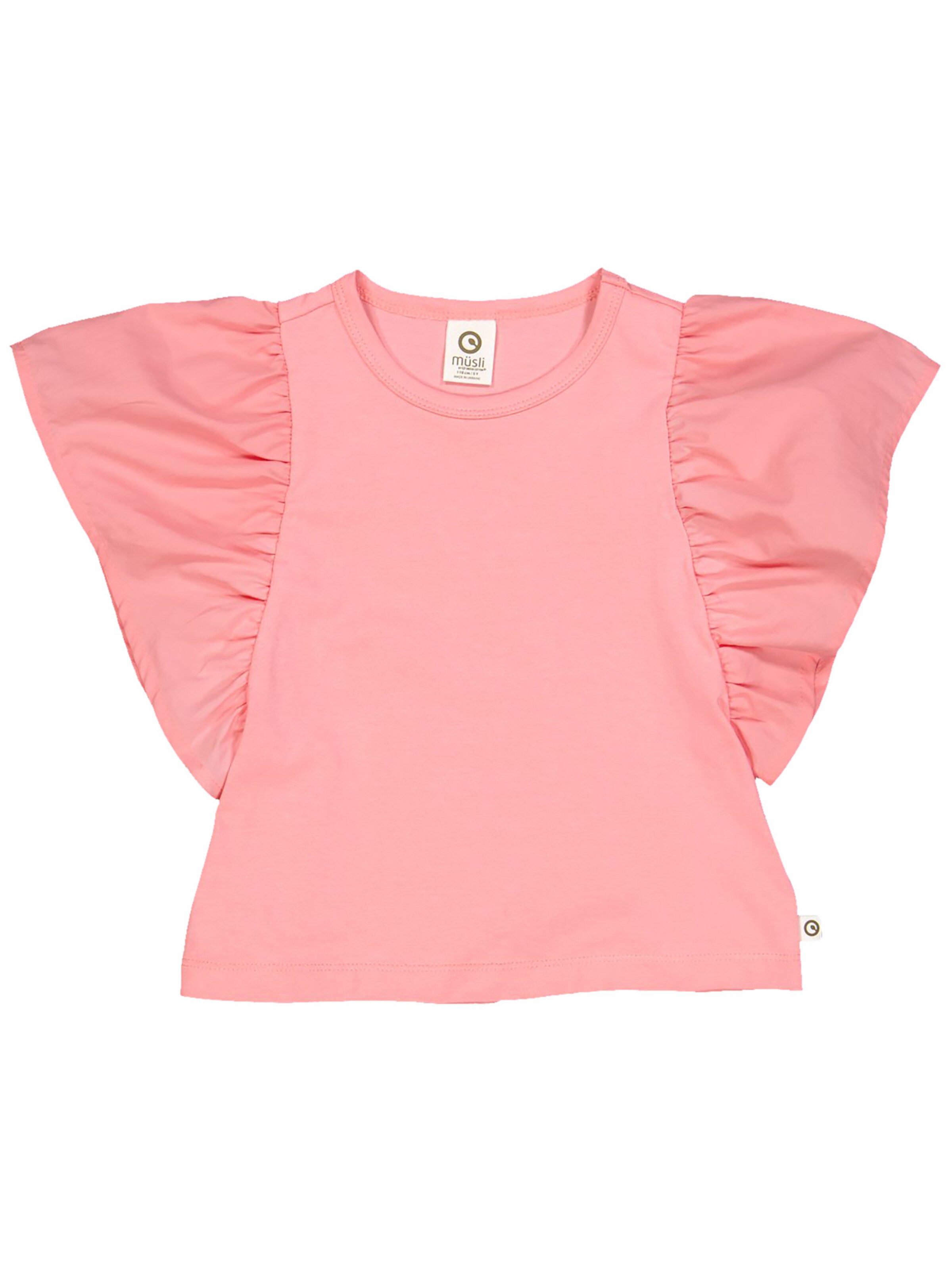 Maglietta di Müsli by GREEN COTTON in rosa: frontale
