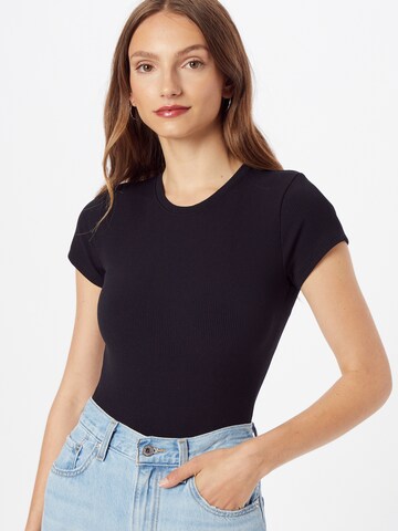 Abercrombie & Fitch Shirtbody i sort: forside