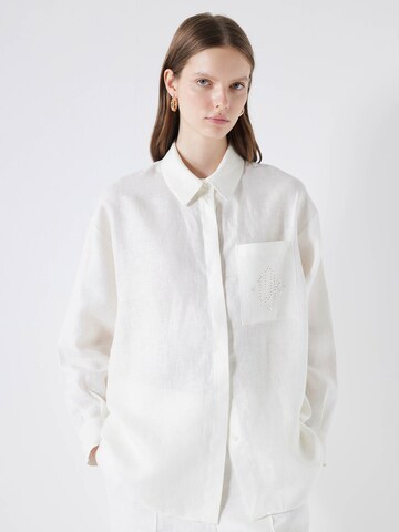 Ipekyol Blouse in White: front