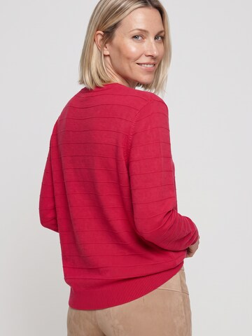 Olsen Sweater 'Henny' in Red: back
