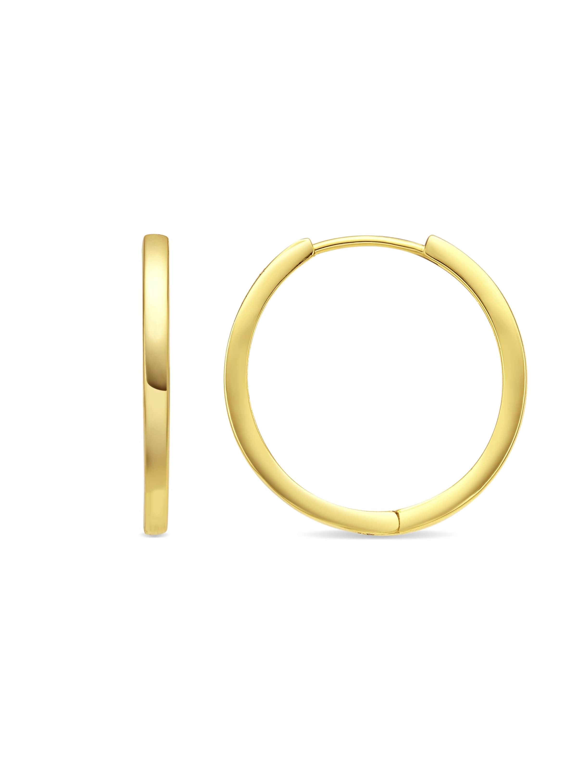 Luxenter Ohrringe 'Umsy'‌‌ in Gold: Vorderseite