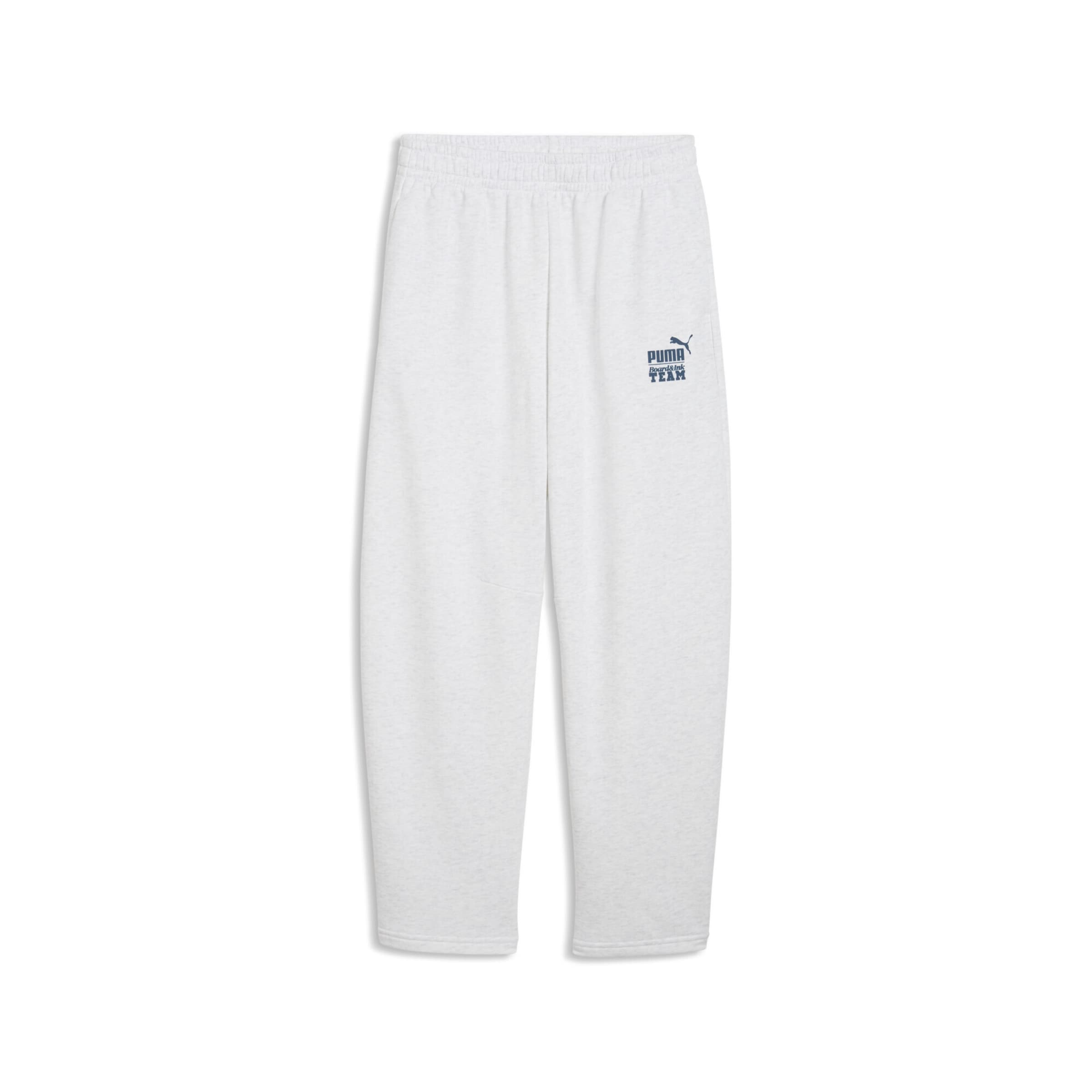 PUMA Regular Sportbroek in Wit: voorkant