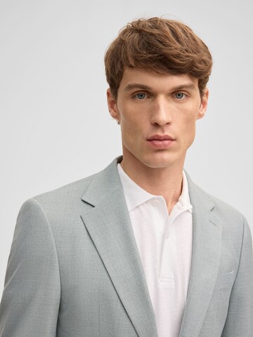 STRELLSON Slim fit Business-colbert 'Alzer' in Grijs