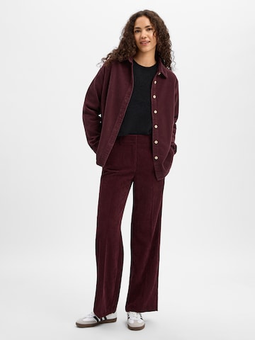 Wide Leg Pantalon Cambio en violet