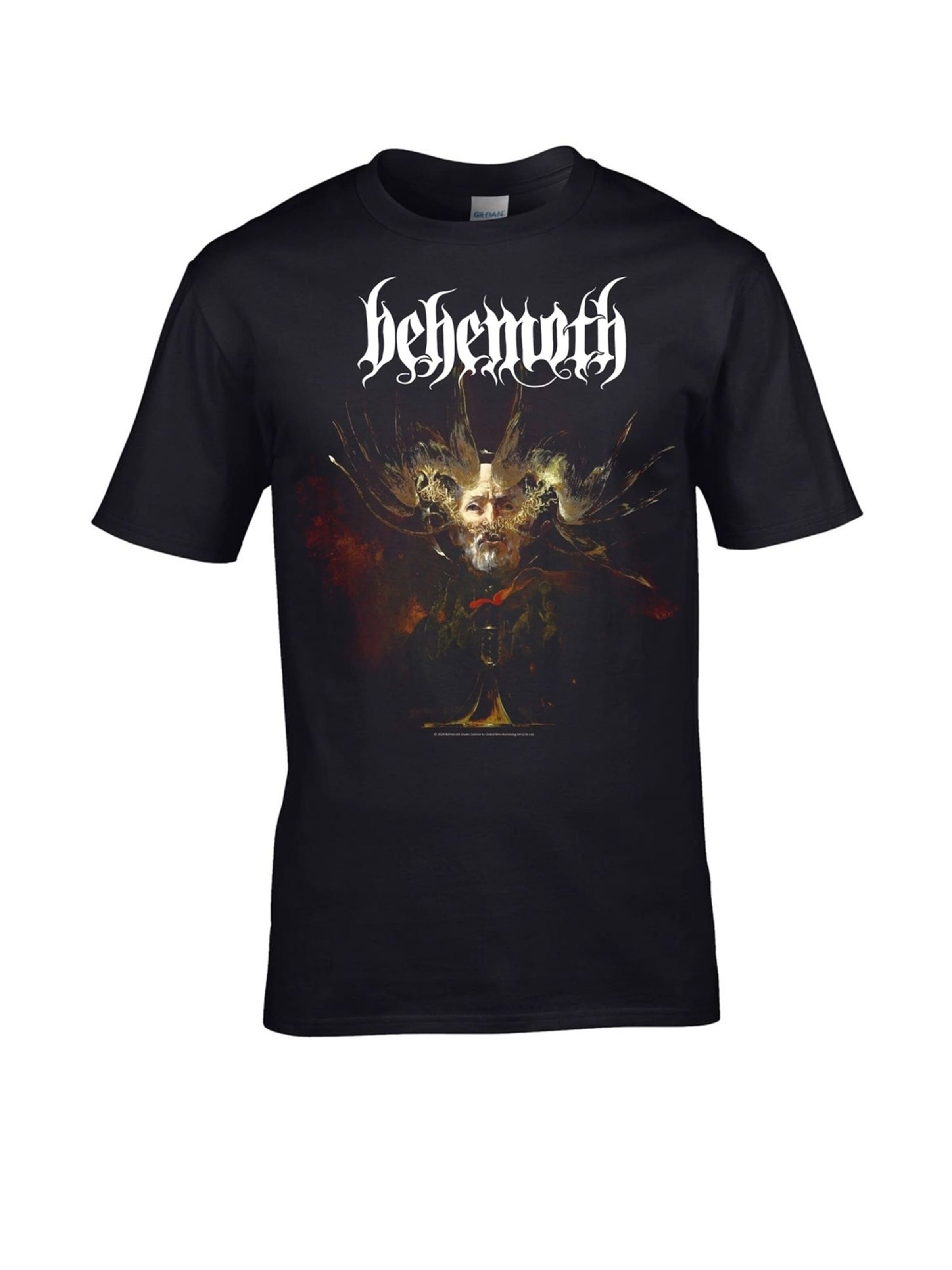 Rockshirts - Camiseta 'Behemoth Negra´s Blood' en negro: frente