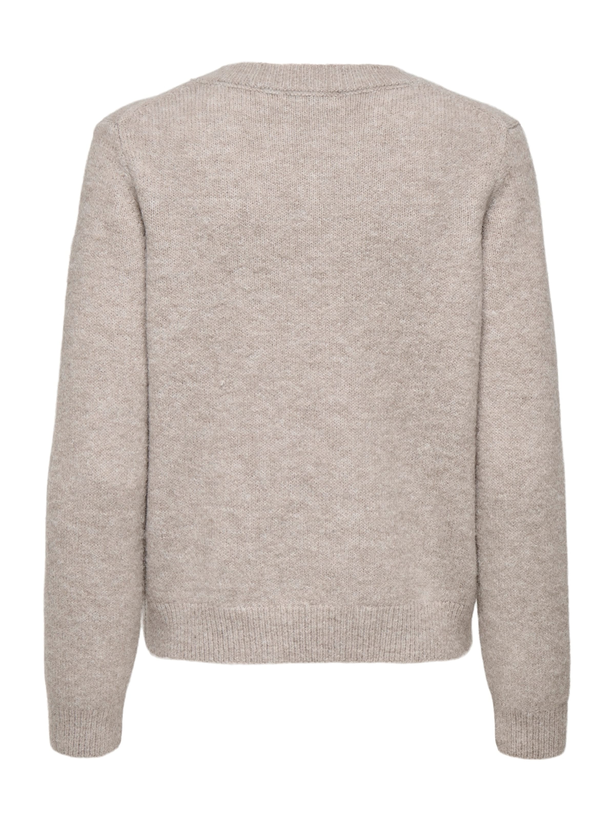 JDY Sweter 'JDYAMOUR' w kolorze szary