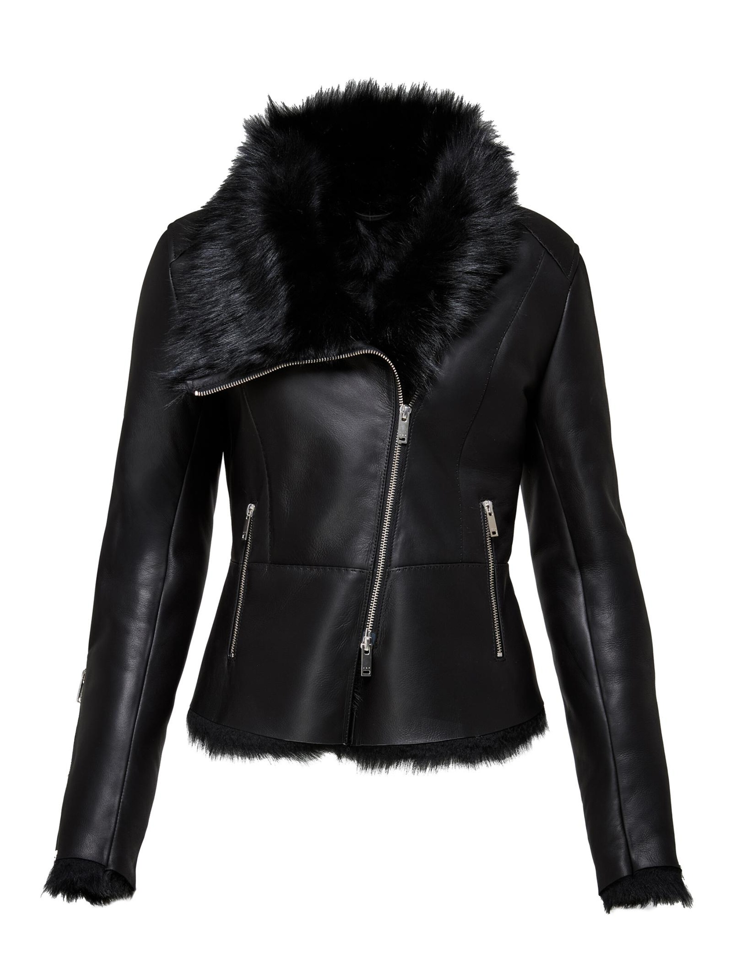 V S P - Chaqueta de invierno 'Renata' en negro: frente