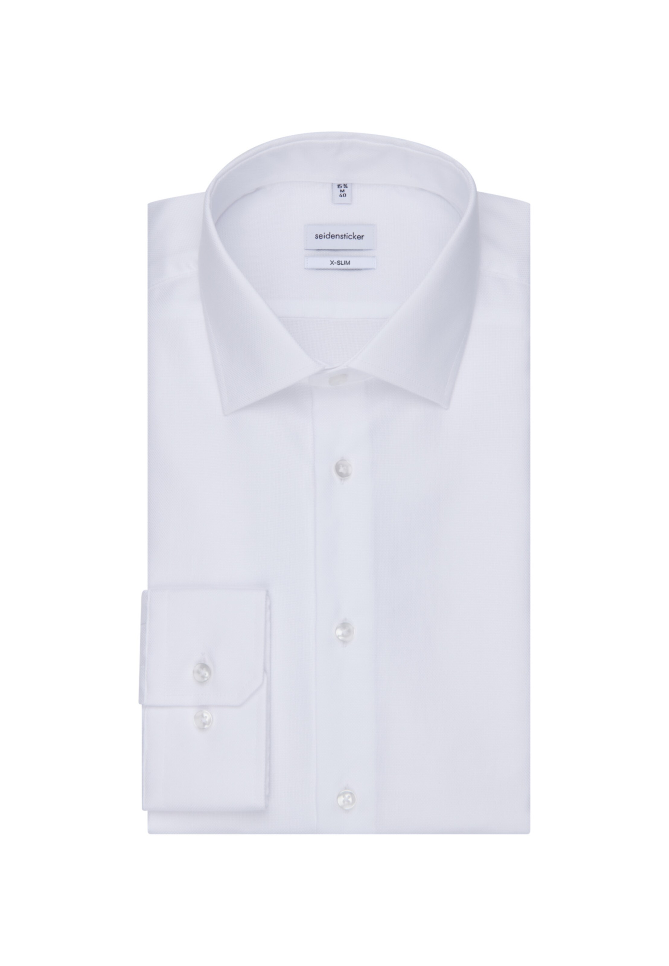 Männer Hemden SEIDENSTICKER Businesshemd 'X-Slim' in Weiß - VF02660