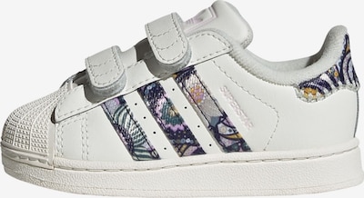 ADIDAS ORIGINALS Tennarit 'Liberty London Superstar II' koossa 19 värissä petrooli / laventeli / tummanvioletti / valkoinen, Tuotenäkymä