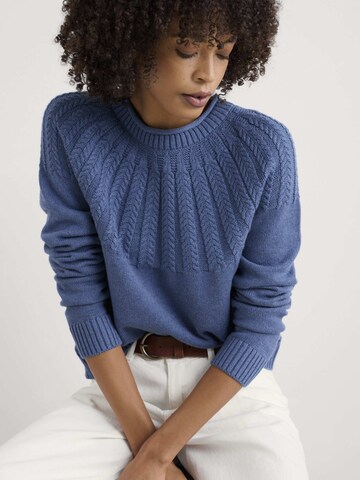 Seasalt Cornwall Pullover 'Stone Chat' i blå
