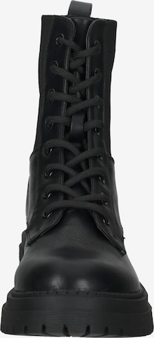 LA STRADA Lace-Up Ankle Boots in Black