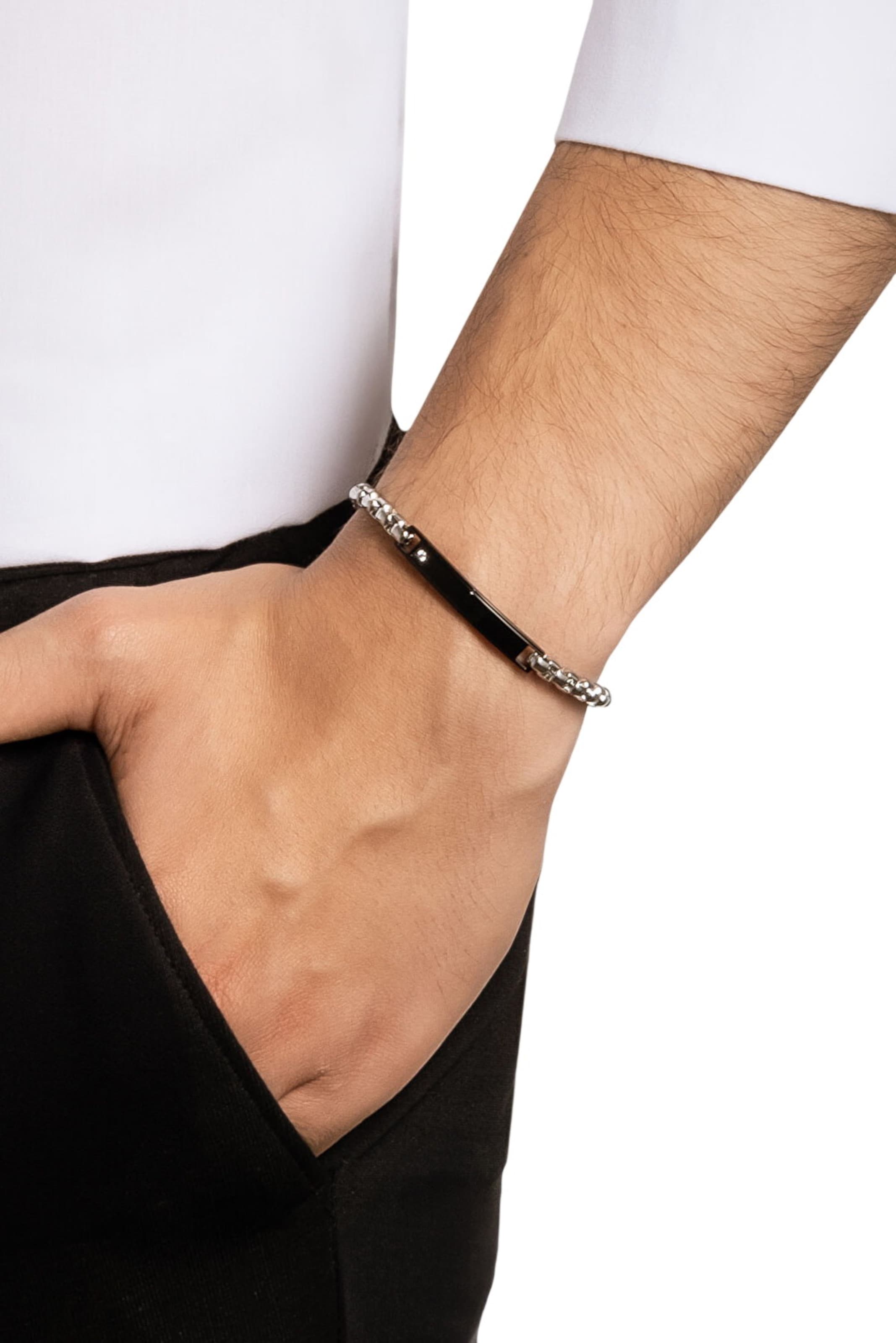 So Chic Armband in Silber: Vorderseite