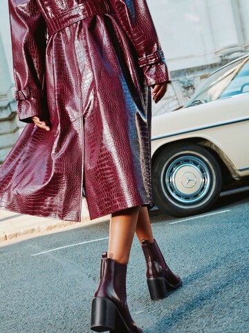 Lipsy Chelsea boots in Red