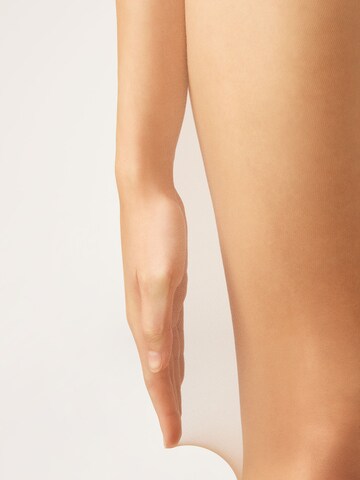 CALZEDONIA Tights 'Invisible Make Up Effect' in Beige