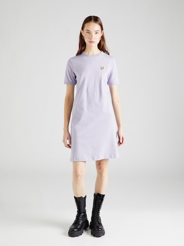 Lyle & Scott Dress in Purple: front