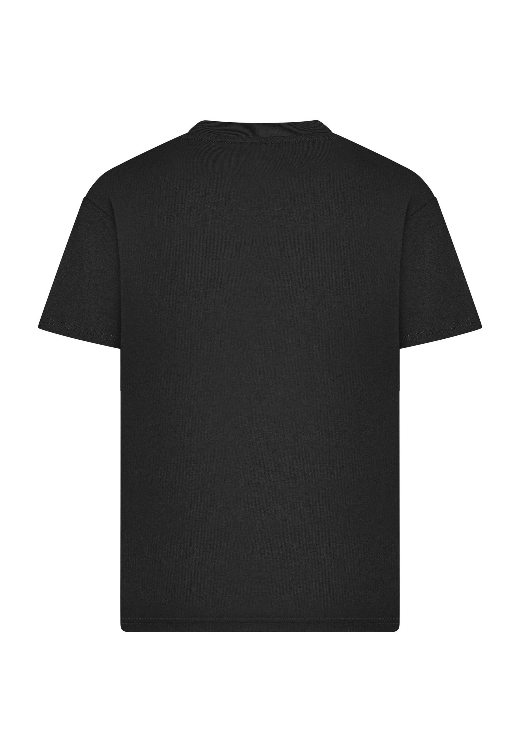 Merchcode Shirt 'Stranger Things Friends Don’t Lie' in Black