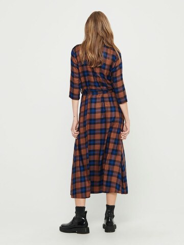 JDY Shirt Dress 'Stay' in Brown