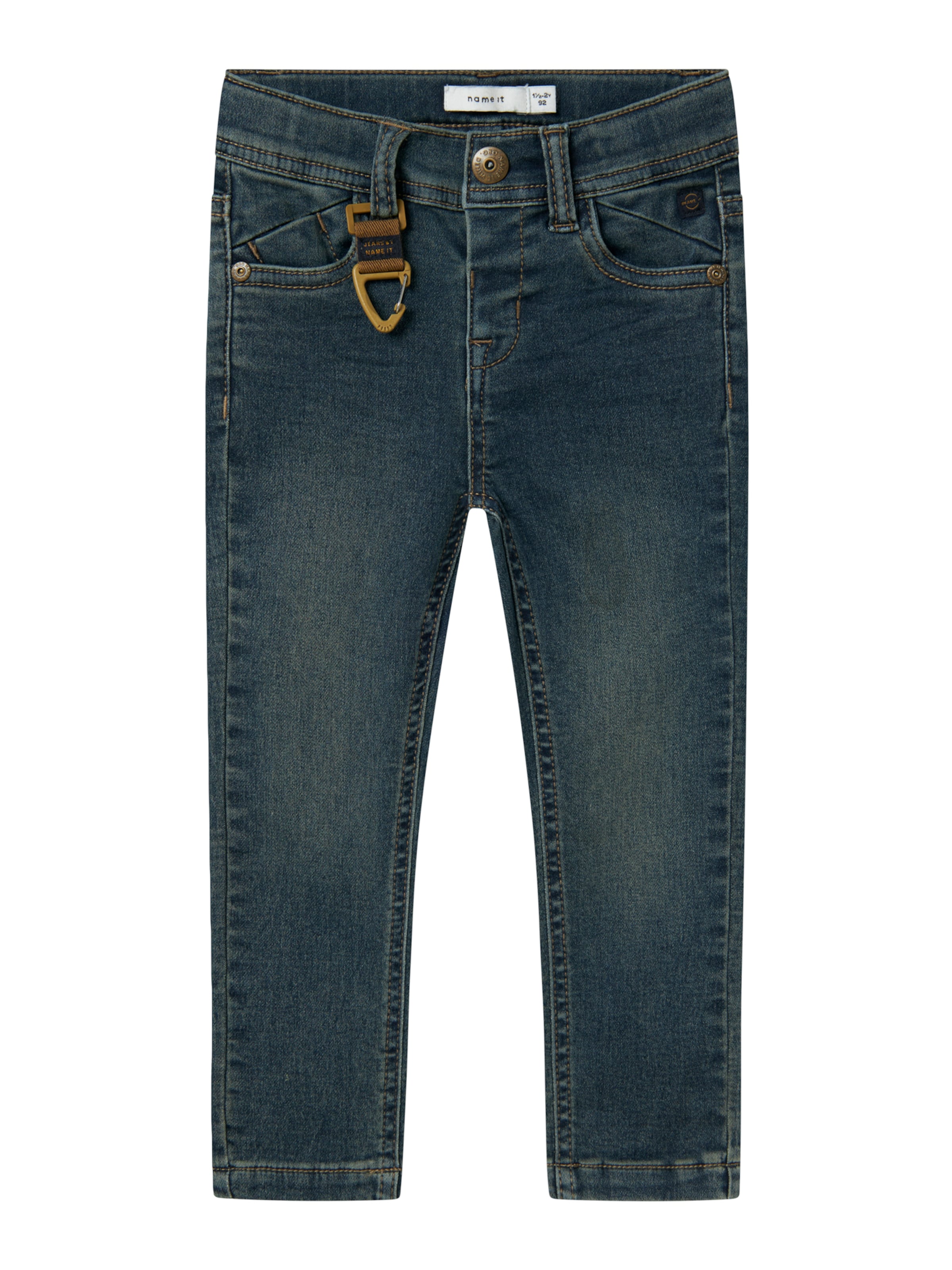 NAME IT Slimfit Jeans 'NMMTheo' in Blau: Vorderseite