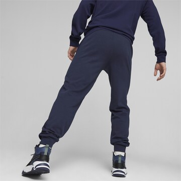 Effilé Pantalon de sport PUMA en bleu