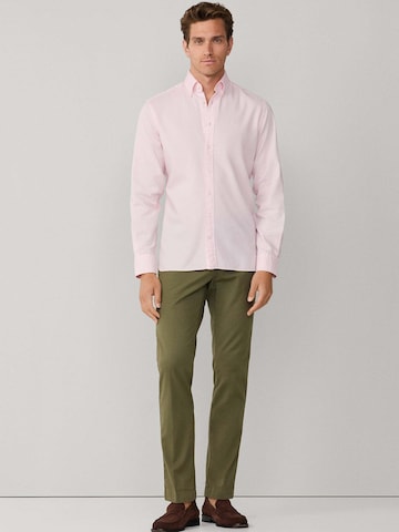 Coupe slim Pantalon chino Hackett London en vert