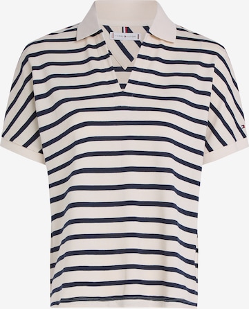 Maglietta di TOMMY HILFIGER in bianco: frontale