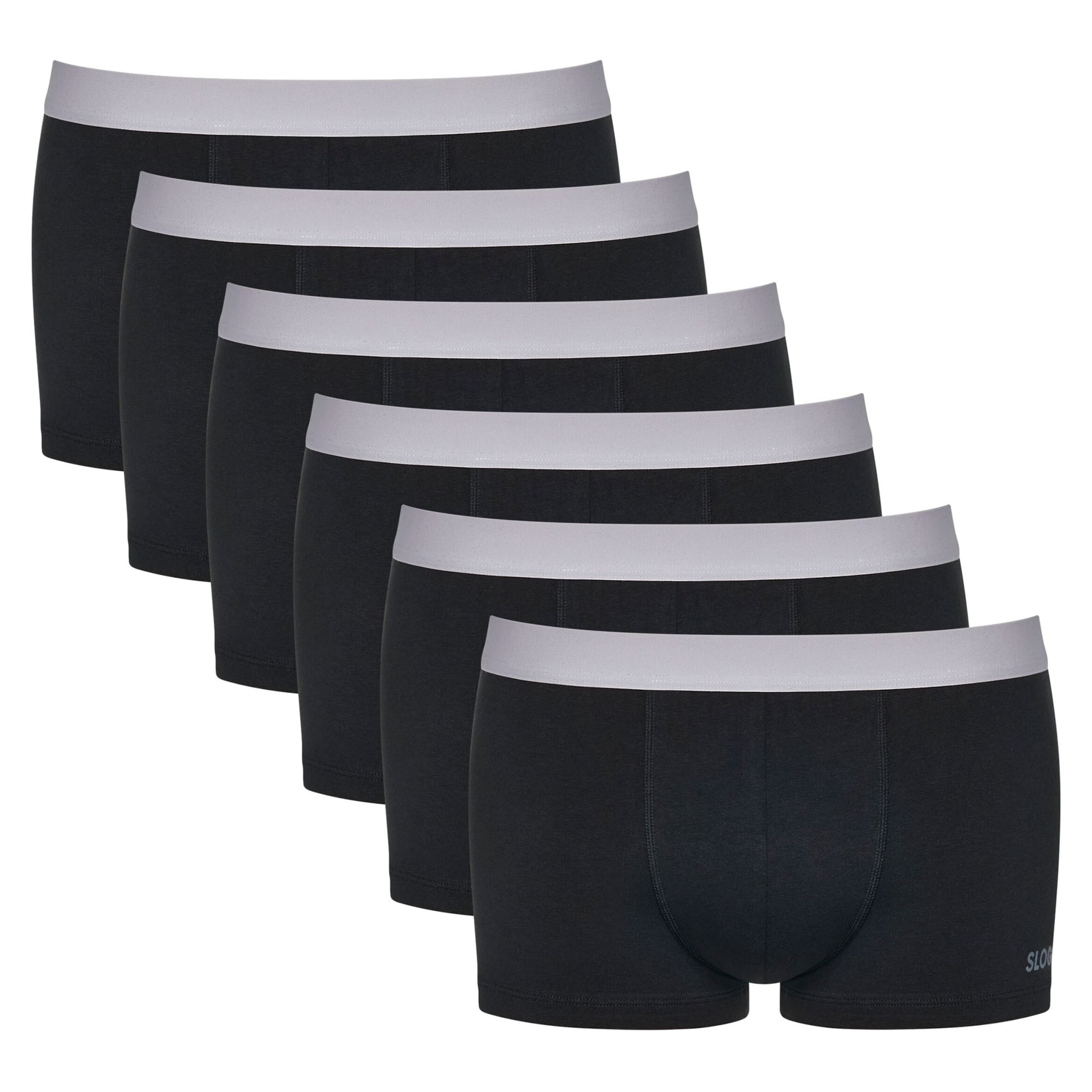 SLOGGI Μποξεράκι 'GO ABC 2.0' σε μαύρο: μπροστά