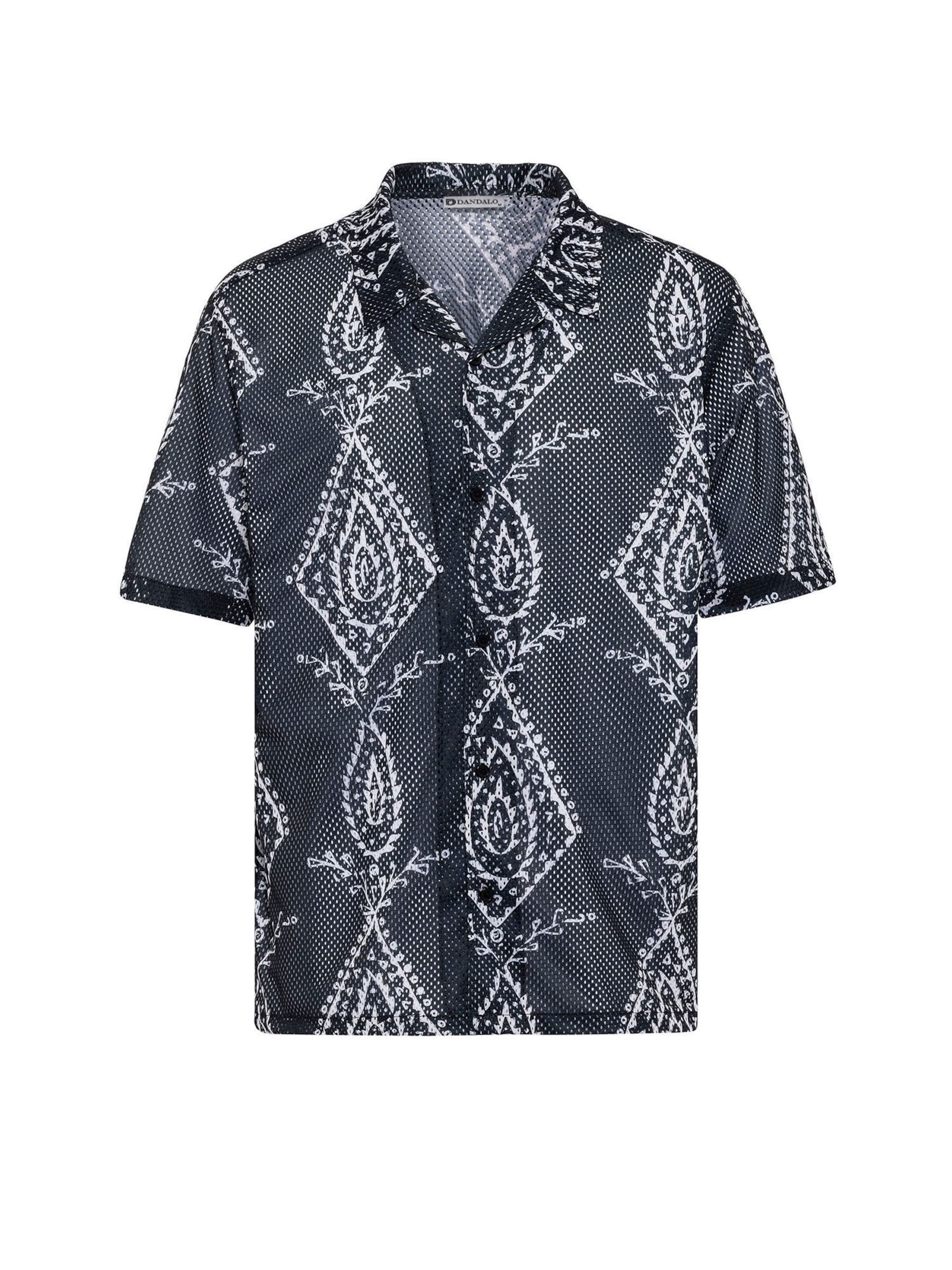 Dandalo Regularny krój Koszula w kolorze czarny: przód