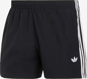 ADIDAS ORIGINALS - Calções de banho em preto: frente