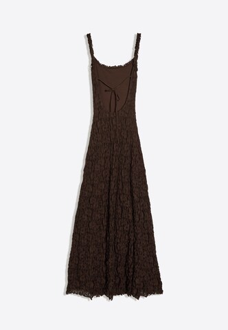 Bershka Dress in Brown
