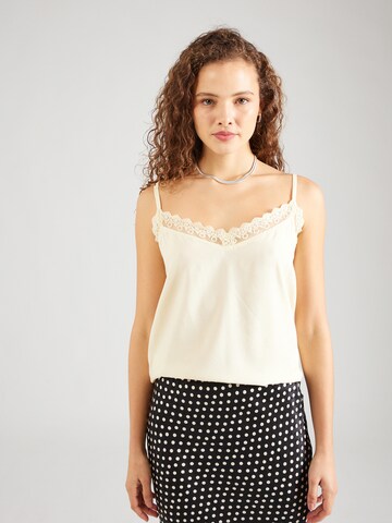 Lollys Laundry Top 'Viane' in White: front