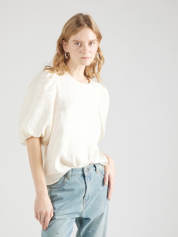 minus - Blusa 'Emie' em bege: frente