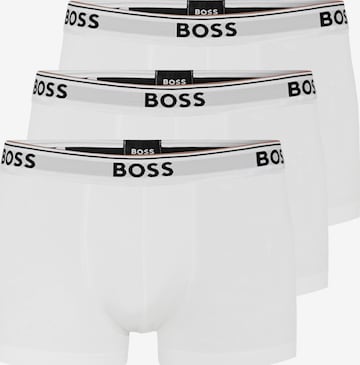 BOSS Boxershorts 'Power Trunks' in Weiß: Vorderseite