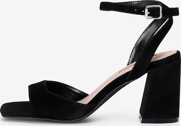 Sandalo di CAFè NOIR in nero: frontale