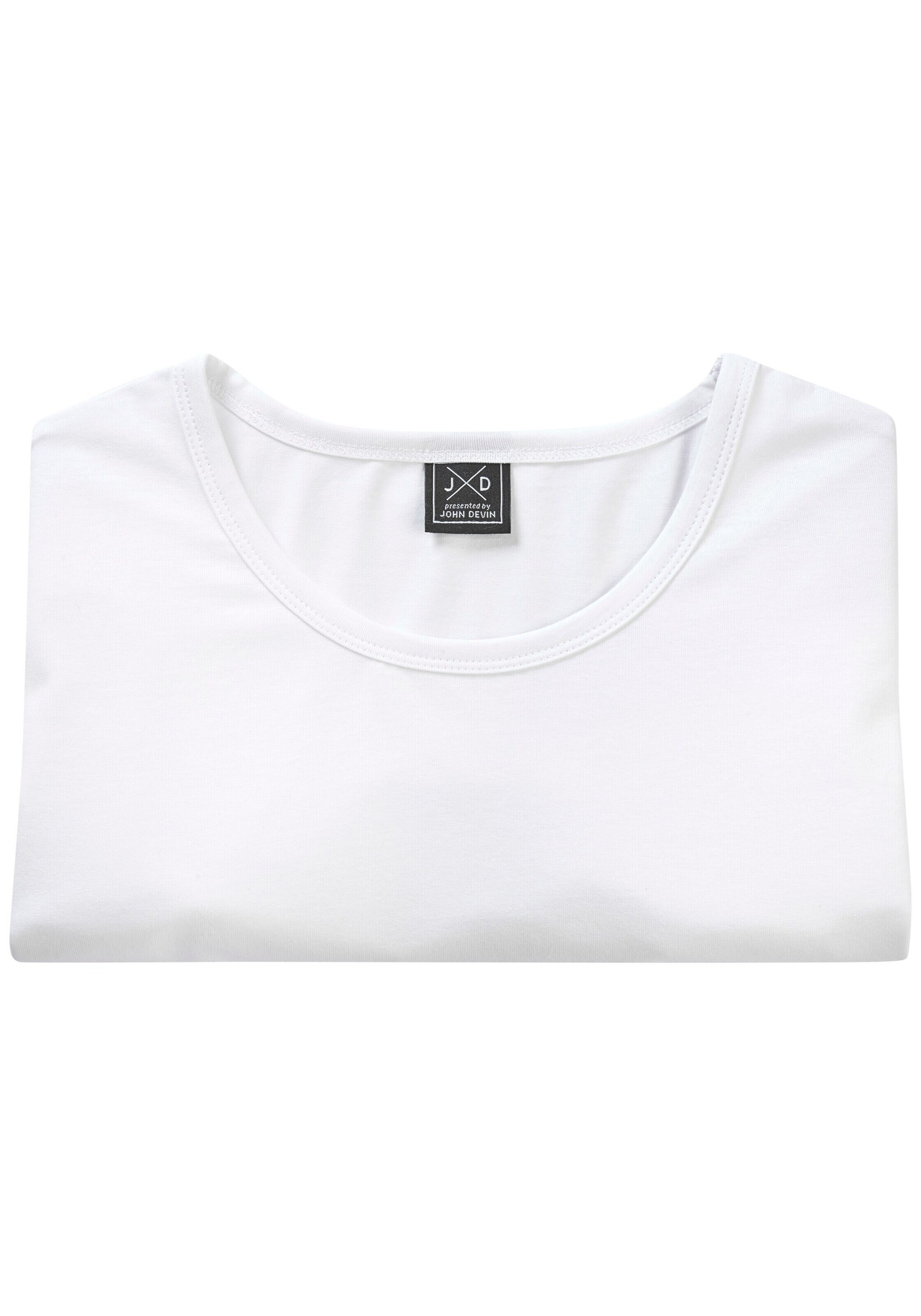 JOHN DEVIN - Camiseta en blanco