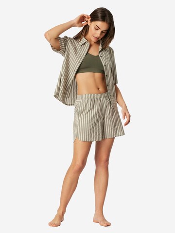 Pyjama 'Selected Premium' SCHIESSER en beige