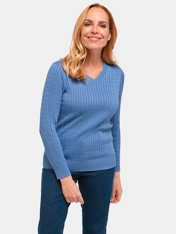 Pull-over Goldner en bleu : devant