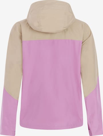 PROTEST Winterjacke 'PRTEstie' in Lila: Vorderseite